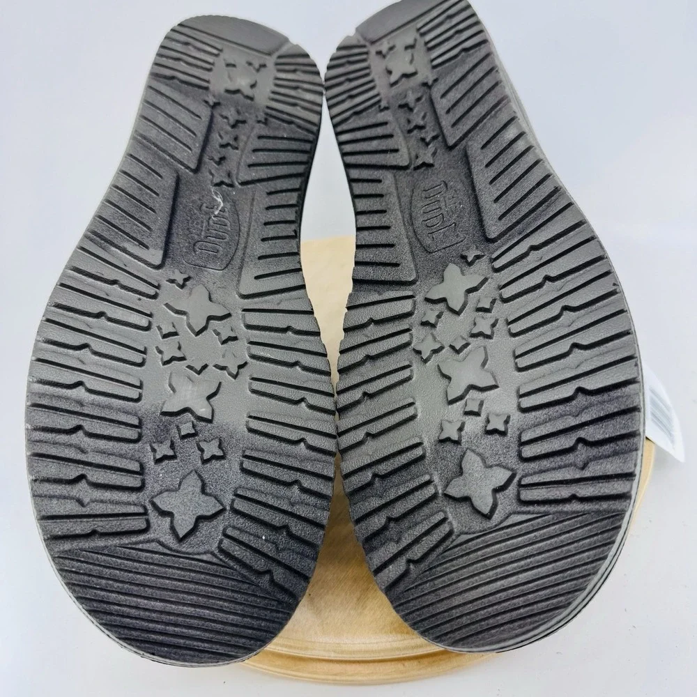 Hey Dude Wally Guard Men's 8 Dark Olive Shoes Slip On Comfort Casual NWT NEW